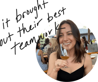 Courtney’s teamwork story